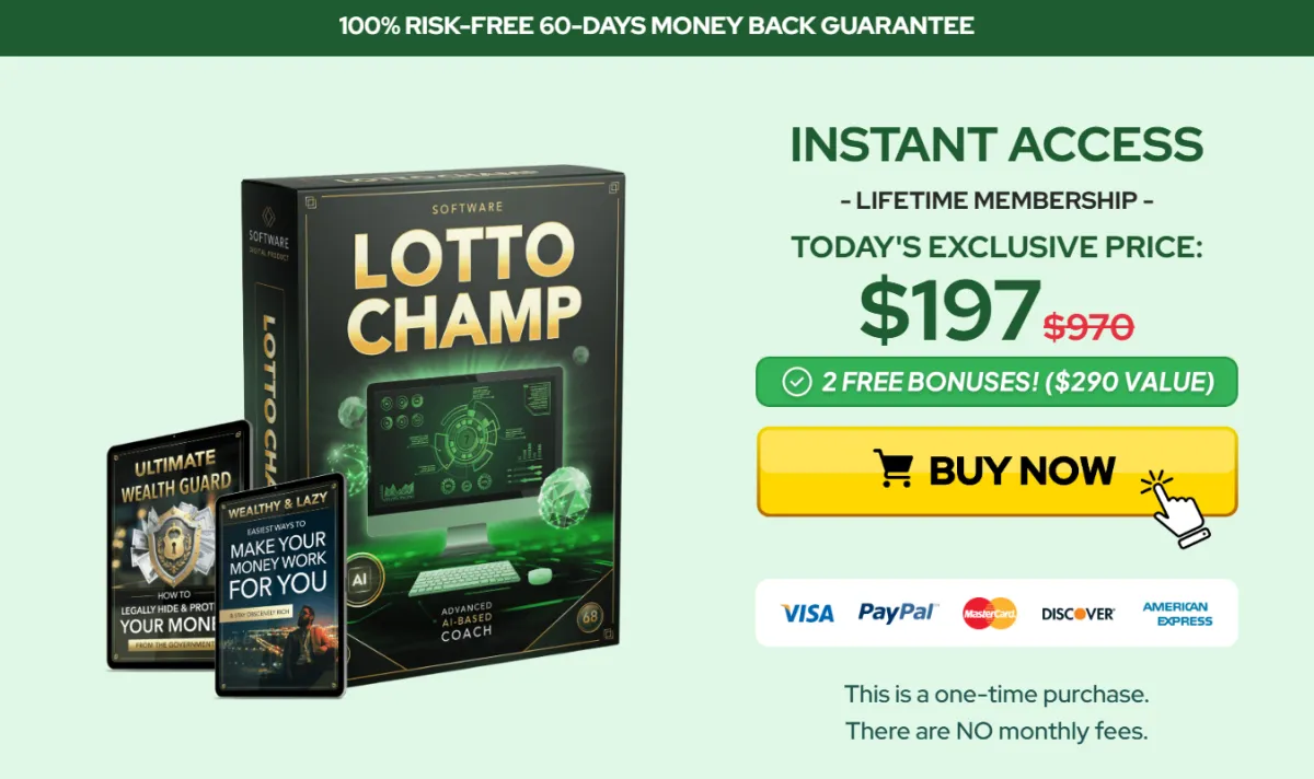 LottoChamp price